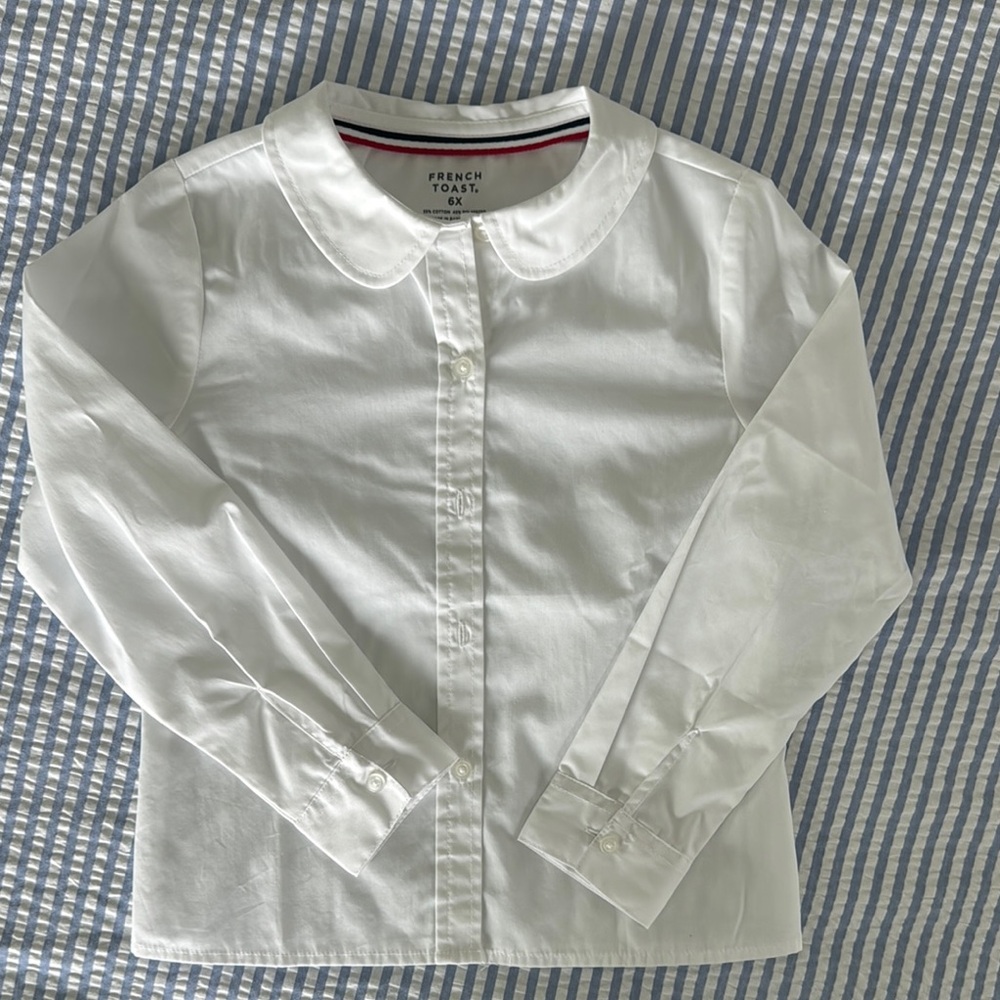 French Toast Kids LS Uniform, Girls Sz 6X